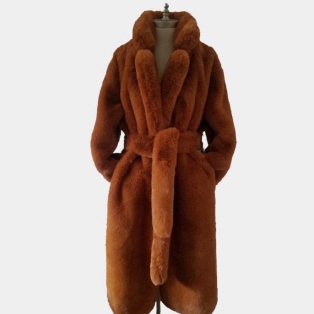 Forever 21 Brown Teddy Coat
